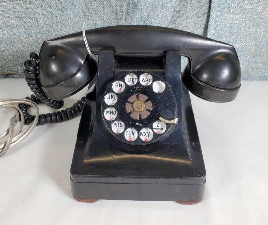 1940's Bakelite Dial Phone