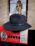 Stetson Black Diamond Jim Hat New in Box