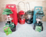 4 Vintage Coleman Lanterns