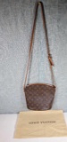 Authenitic Pre-Owned Louis Vuitton Drouot Shoulder Bag with COA