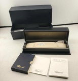 CHOPARD Empty Luxury Presentation Watch Display Box Completed with Outer Box, Books & Tag