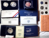 Lewis & Clark, 2002 Olympics & World Cup US Mint Commemorative Coins + 1964 Uncirulated Mint Set