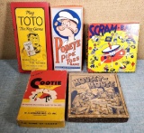 5 Vintage Board Games