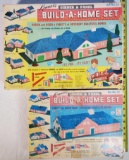 1962 Kenner's Girder & Panel Build a Home Sets 14 and 15