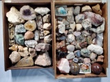 2 Flats Of Ore And Mineral Specimens