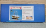 Rattlesnake American Privateer Wooden Ship Model Kit with Plank on bulkhead Construction MIB