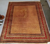 Estate Persian Silk & Wool Pile Rug