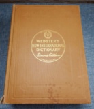 1946 Webster's New Interntional Dictionary Second Edition Unabridged