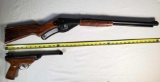 Two Vintage B-B Guns - Red Ryder Pump Action and Luger Style