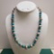 Vintage Pawn Sterling Silver Bead & Turquoise Un-Signed Native American Necklace