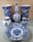 6 Pcs. of Vintage Delft Earthenware