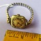 14K Yellow Gold 1930s Ladies 17 Jewel Greun Wrist Watch