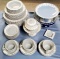 48 Pcs Of Wedgewood Embossed Queens Ware / Queensware