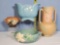4 Pcs Roseville and Weller American Art Pottery