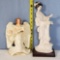 Limited Edition Lenox Angel and Armani Oriental Lady Figurines