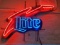 Miller Lite Guitar Neon Sign