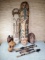 10 Pcs. of Hand Crafted Indonesian Items incl. Dart Guns, Baskets, Etc.