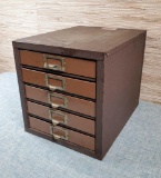 Vintage Kennedy 5-Drawer Metal Chest