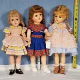 3 Vintage Dolls