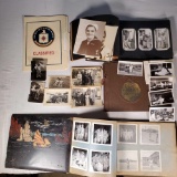 Lot Of WWII Personal Photgraph Scrap Books & Signiture Pages