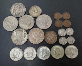 Lot Of Silver US Coins