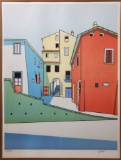 Zeno Giglietti Mid Century Modern MCM Italian Art Monotype 198/275