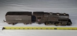 Early Metal Body Lionel Locomotive Engine and Tender O Gauge