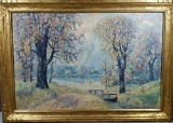 Paul Bettinger Oil On Canvas 