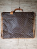 Authentic Vintage Louis Vuitton Garment Bag with COA