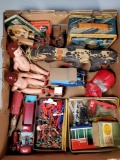 Tray Lot of Vintage Toys