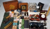 Case Lot of Desk Items and Men's Colllectibles