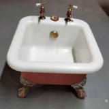 RARE Victorian Claw Foot Cast Iron Foot Bath