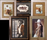 Lot Of 5 Limited Edition Signed And Numbered Western Art Prints