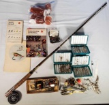 Fly Fishing Rod, Flies and Fly Making Materlais