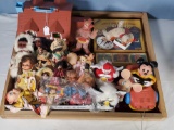 Tray Lot of Fisherprice Toys, Dolls and More