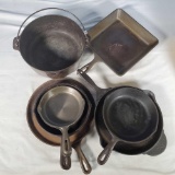 Cast Iron Skillets, Griddle and Dutch Oven