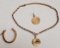 Lot Of 14K Yellow Gold Jewelry