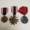 3 Original Bronze War Merit Medals