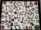 Approx. 75 Vintage Christmas Pin Lot