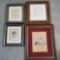 Lot Of 4 Erotica, Framed And Matted Etchings