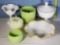 6 Pcs Fenton Art Glass Bowls