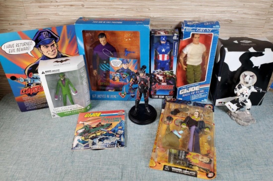 Collection of Action Figures Most New in Boxes