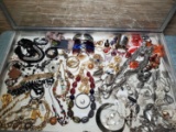 Case Lot of Contemporary Jewelry Some New with Tags