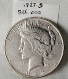 1927-S US Silver Peace Dollar, Key Date