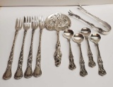 Lot Of 10 Pieces Of Sterling Silver Tablewares