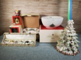 Spode Christmas Tree, Lenox and Other Porcelain Christmas Ware