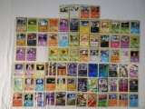 44 Pokemon Rare Holo and 31 Non Holo cards