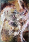 Donna E. Moody {de Moody} Florida Artist Abstract Oil On Canvas 