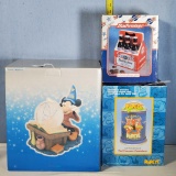 Collectible Musical Figures & Banks New in Boxes