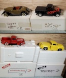 4 Diecast 1:24 Scale Cars & Trucks with Orig. Boxes